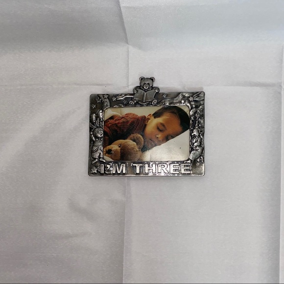I’m Three Pewter Picture Frame - Picture 7 of 7